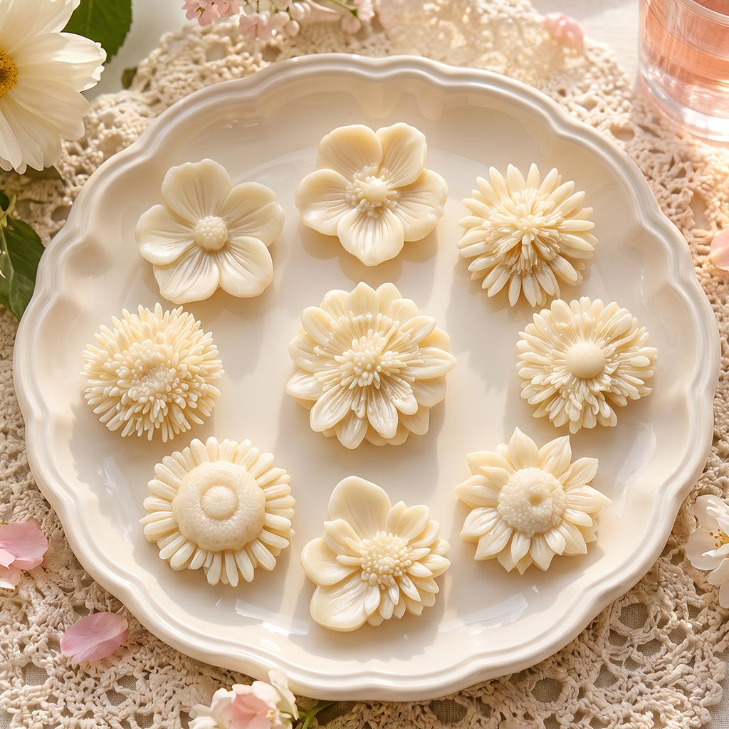 Waxing Kit Home - Flower Silicone Mold Set for Resin