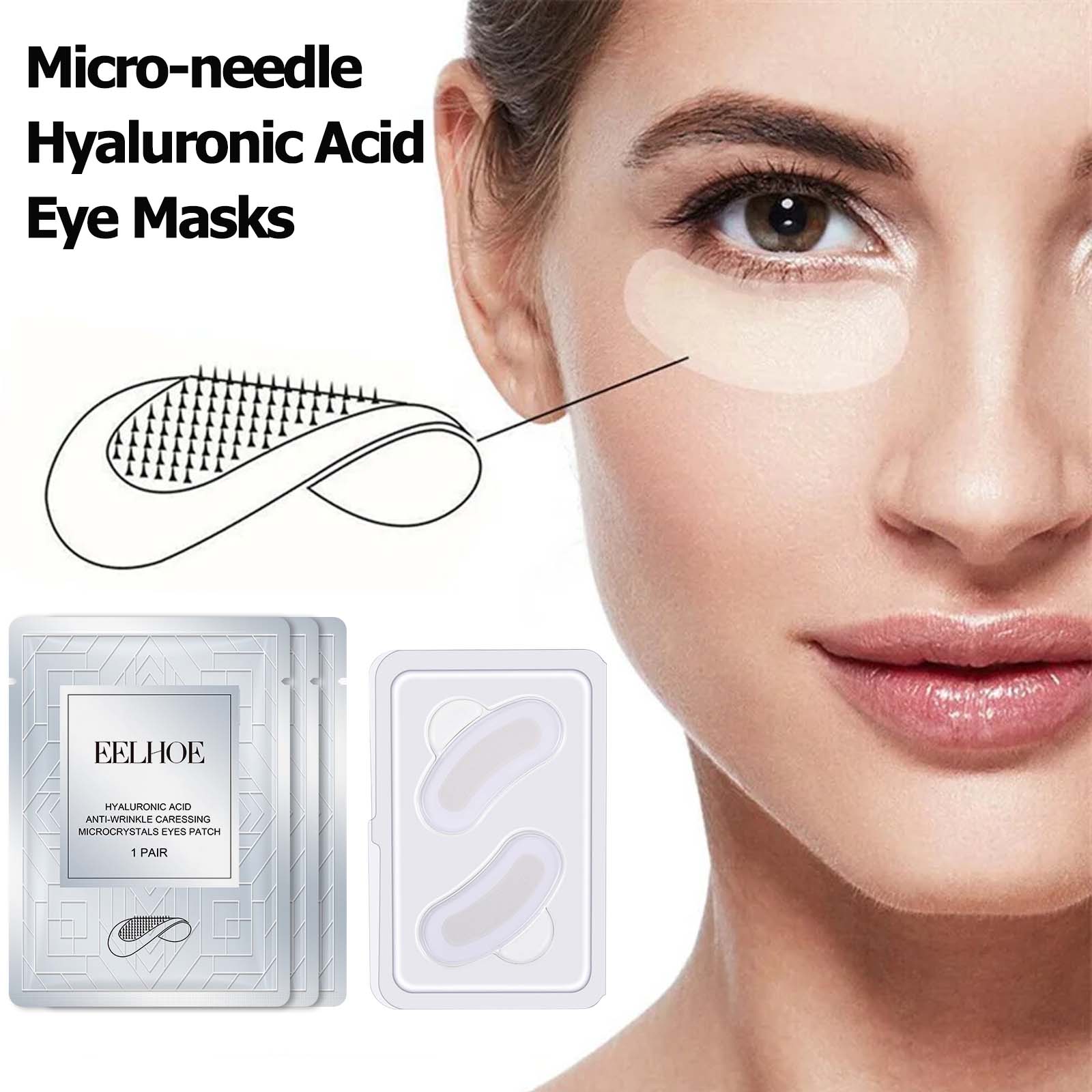 Micro-needle Eye Patch Hyaluro - đánh giá và giá Microneedle Patch Eye