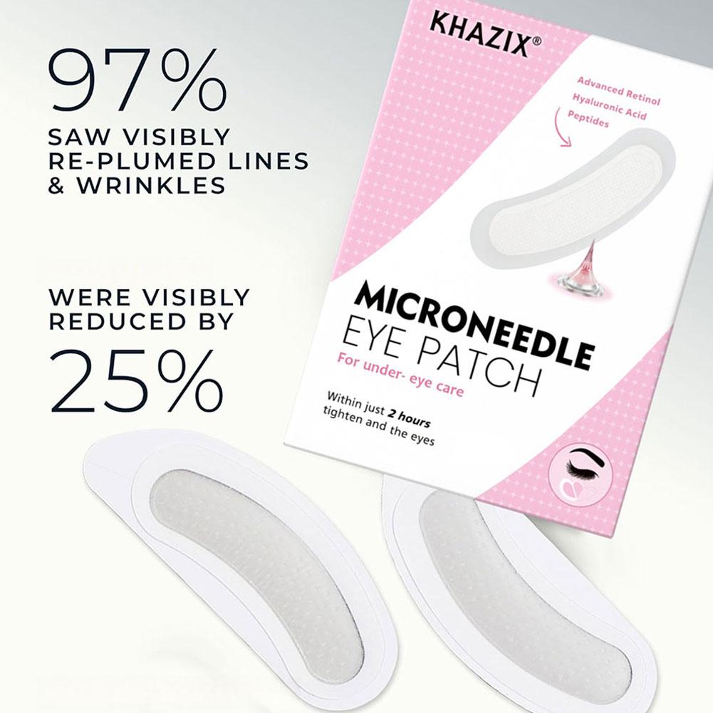 1/3Pairs Microneedle Soluble E - đánh giá và giá Microneedle Patch Eye