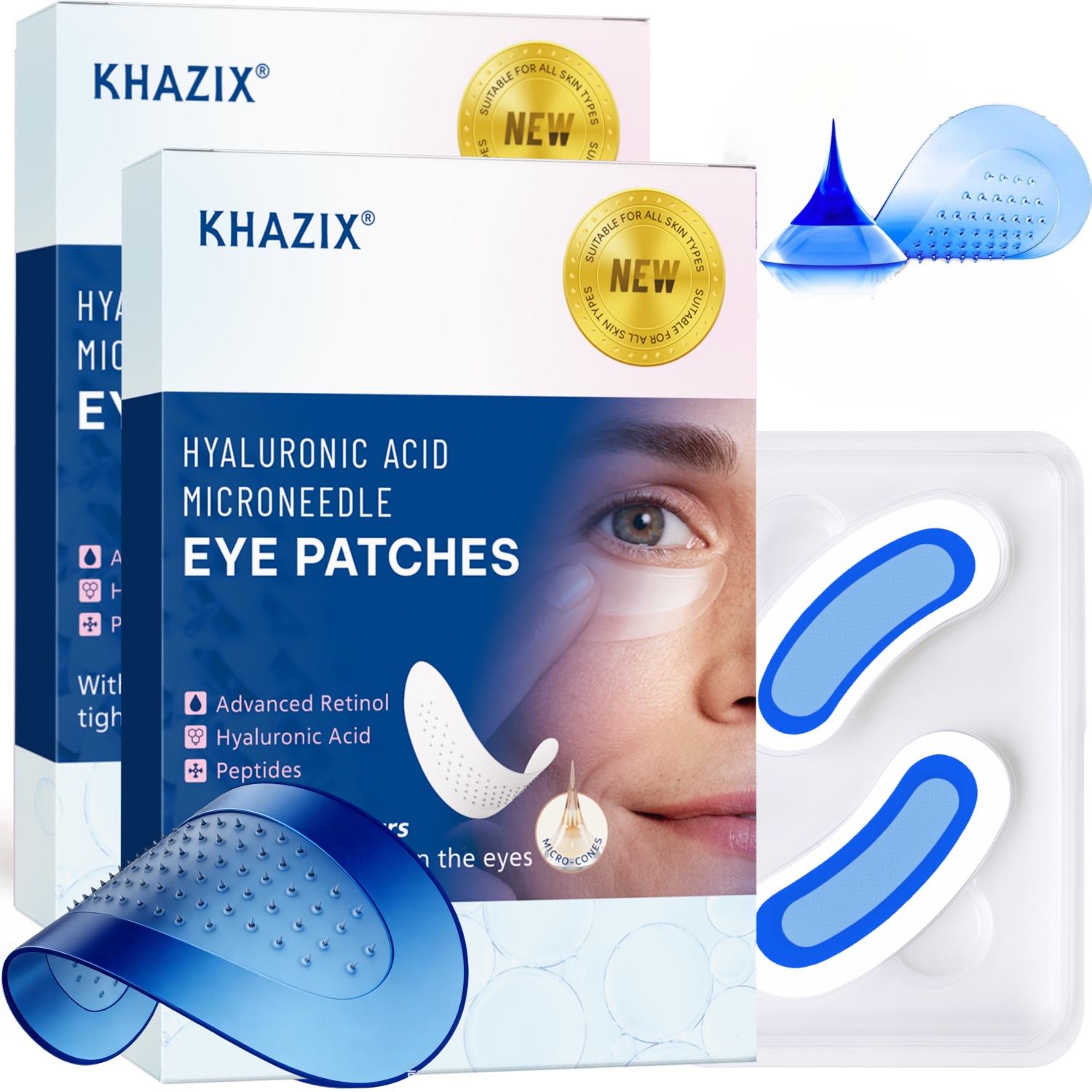 Retinol Microneedle Eye Patche - đánh giá và giá Microneedle Patch Eye