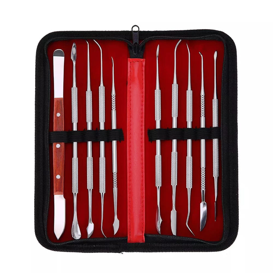 10pcs/Set Dental Spatulas Plas - đánh giá và giá Waxing Kit Home