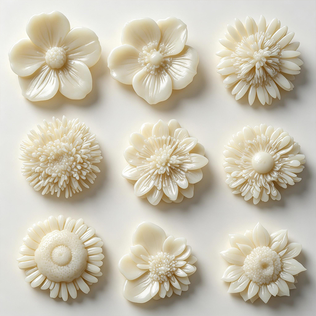 Flower Silicone Mold Set for R - đánh giá và giá Waxing Kit Home