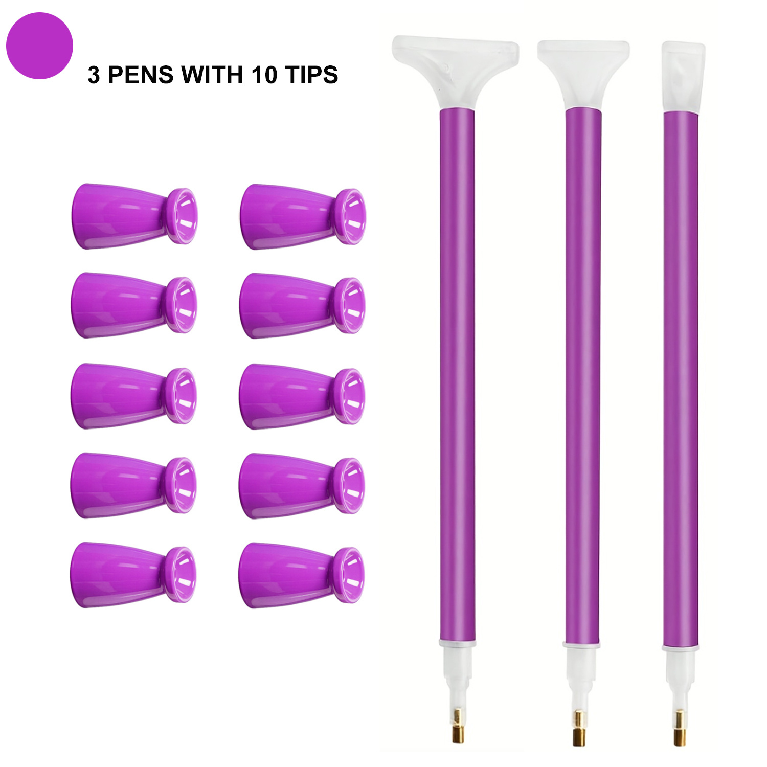 10 Silicone Tips & 3 Pens Diam - đánh giá và giá Waxing Kit Home