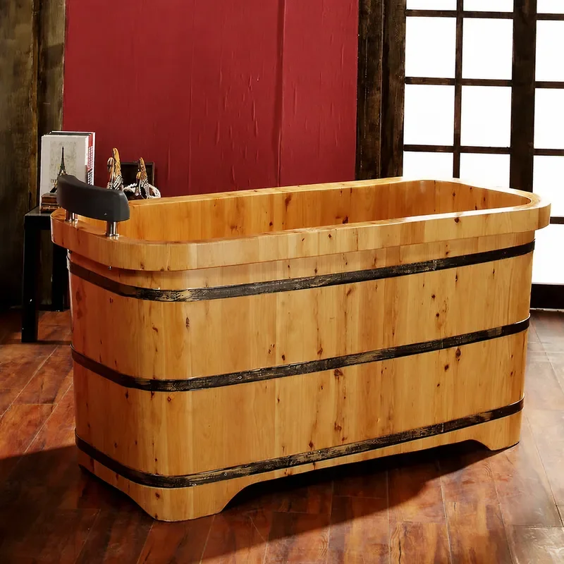 Sichuan Cedar Wood Bathtub for - đánh giá và giá Spa Wellness Health