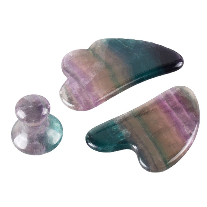 Natural Jade Massager Fluorite - đánh giá và giá Spa Wellness Beauty