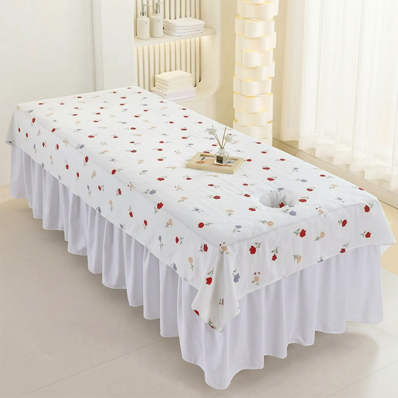 Printed Face Hole Massage Tabl - đánh giá và giá Spa Wellness Beauty